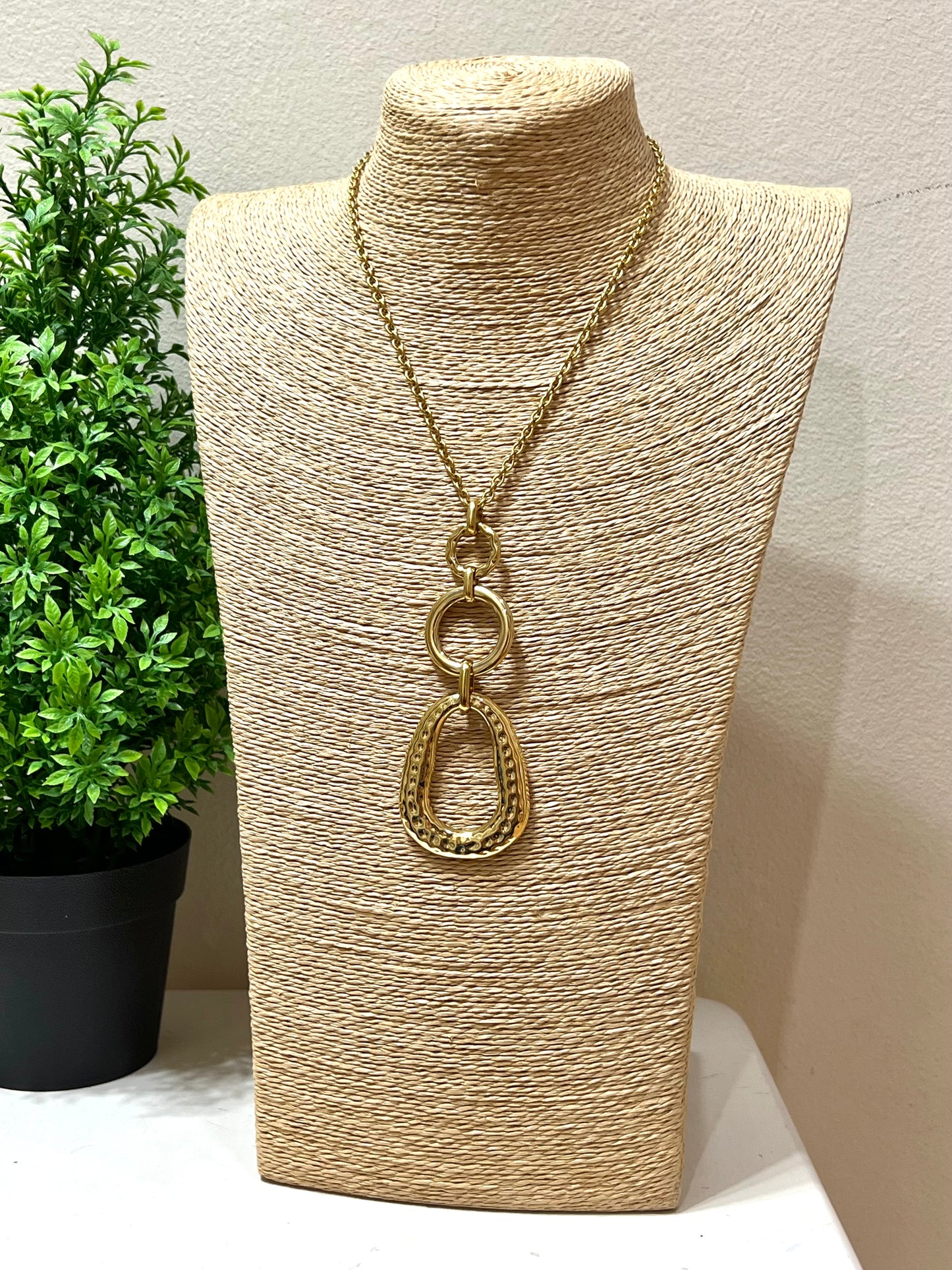 Collar acero maxi aros