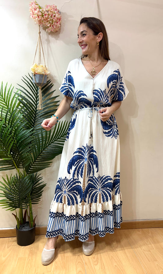 Vestido palmeras