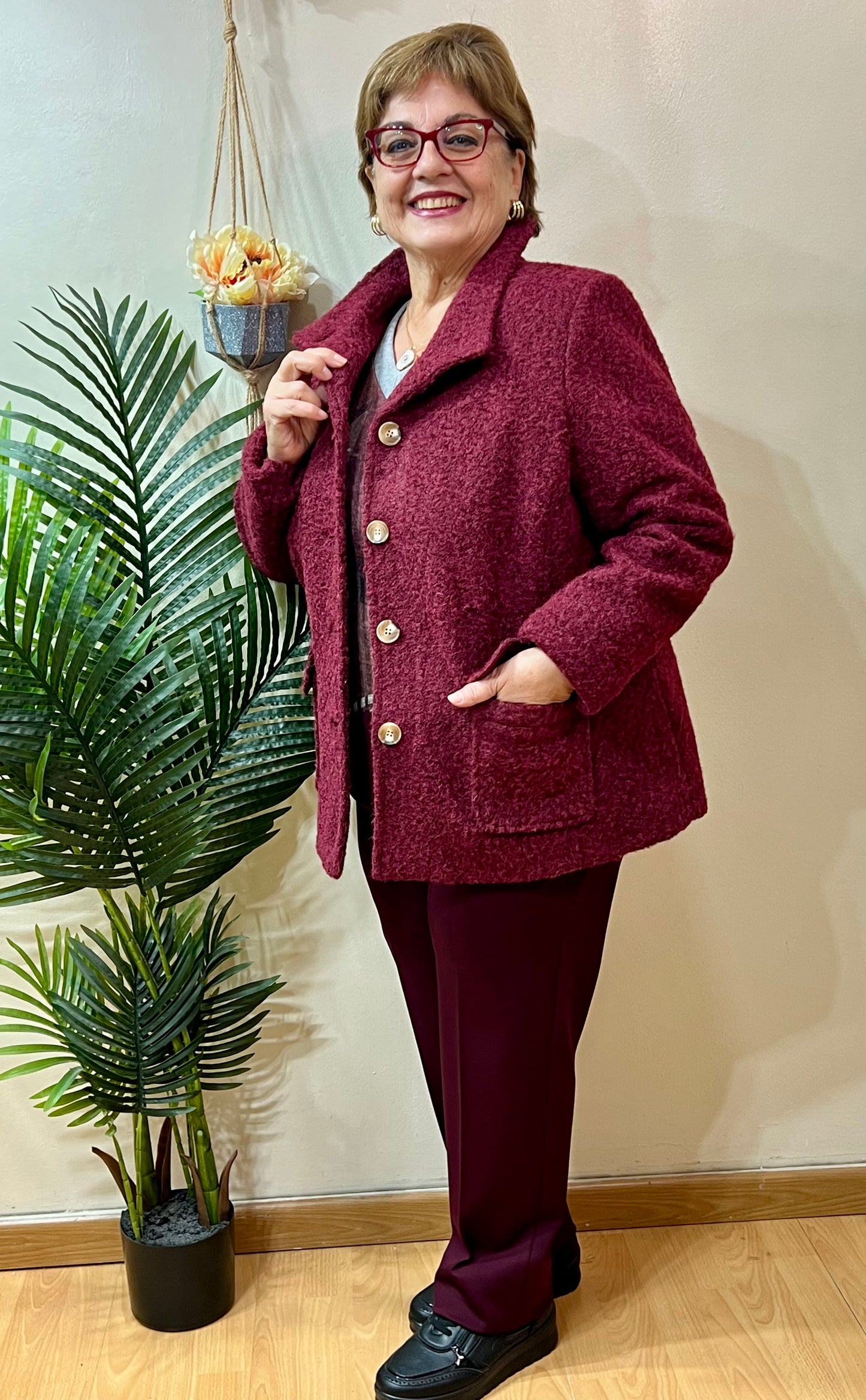 Chaquetón borreguito premium