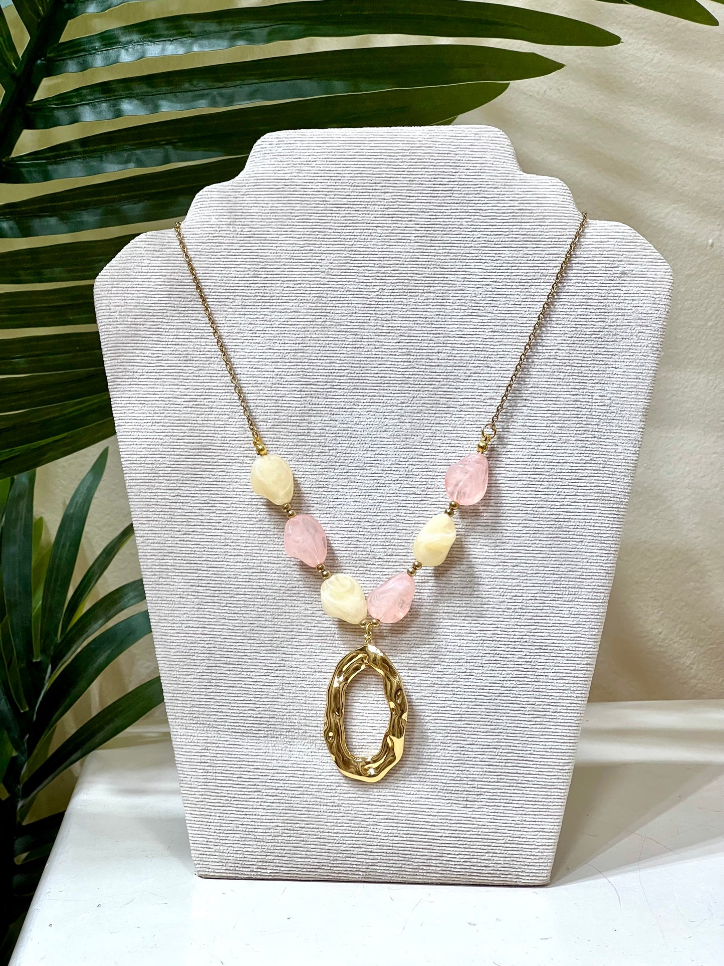 Collar acero primavera