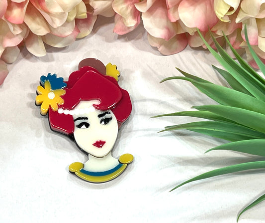 Broche muñeca pelo volumen