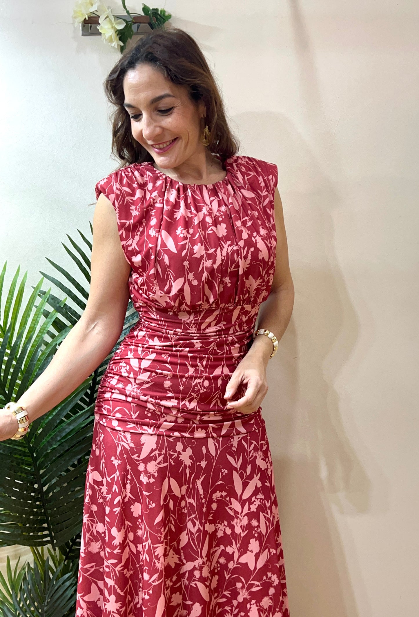 Vestido primavera glamour