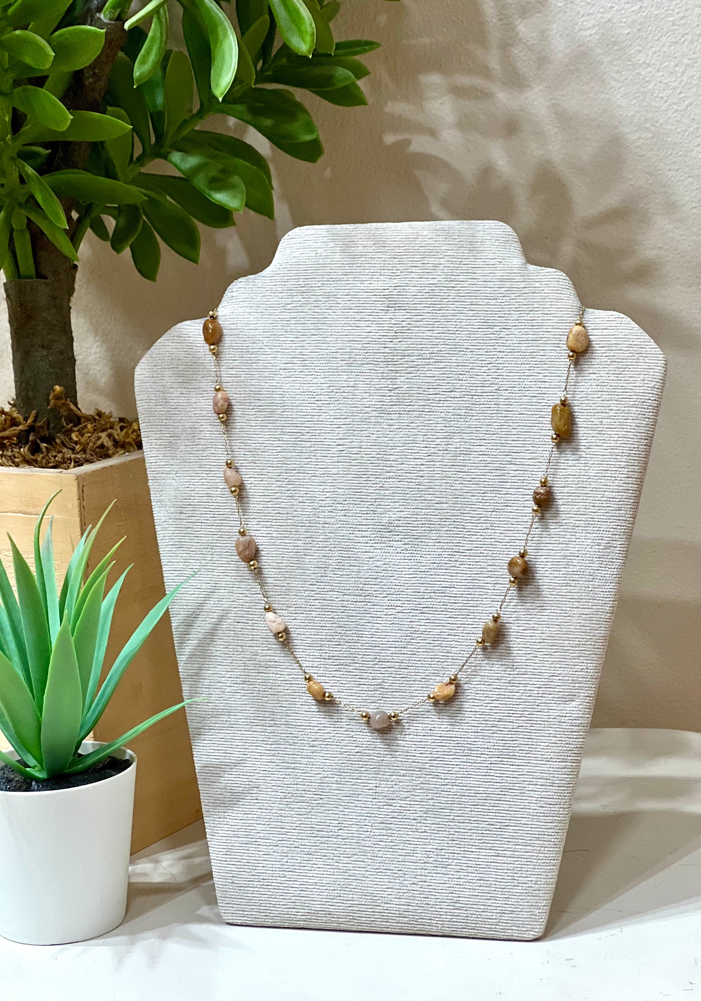 Collar acero elegancia