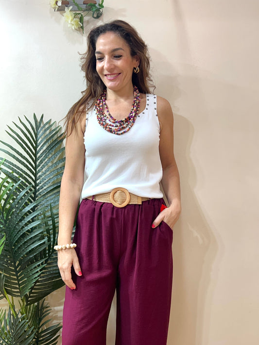 Camiseta tachuelas