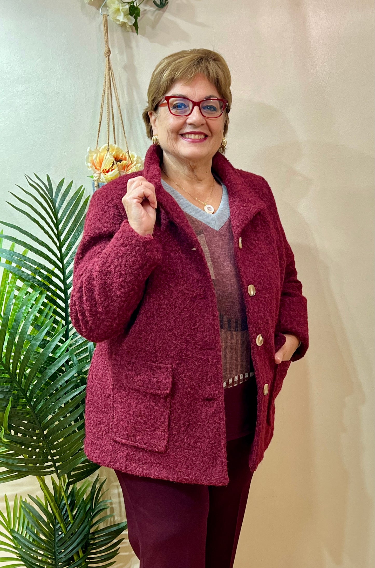 Chaquetón borreguito premium