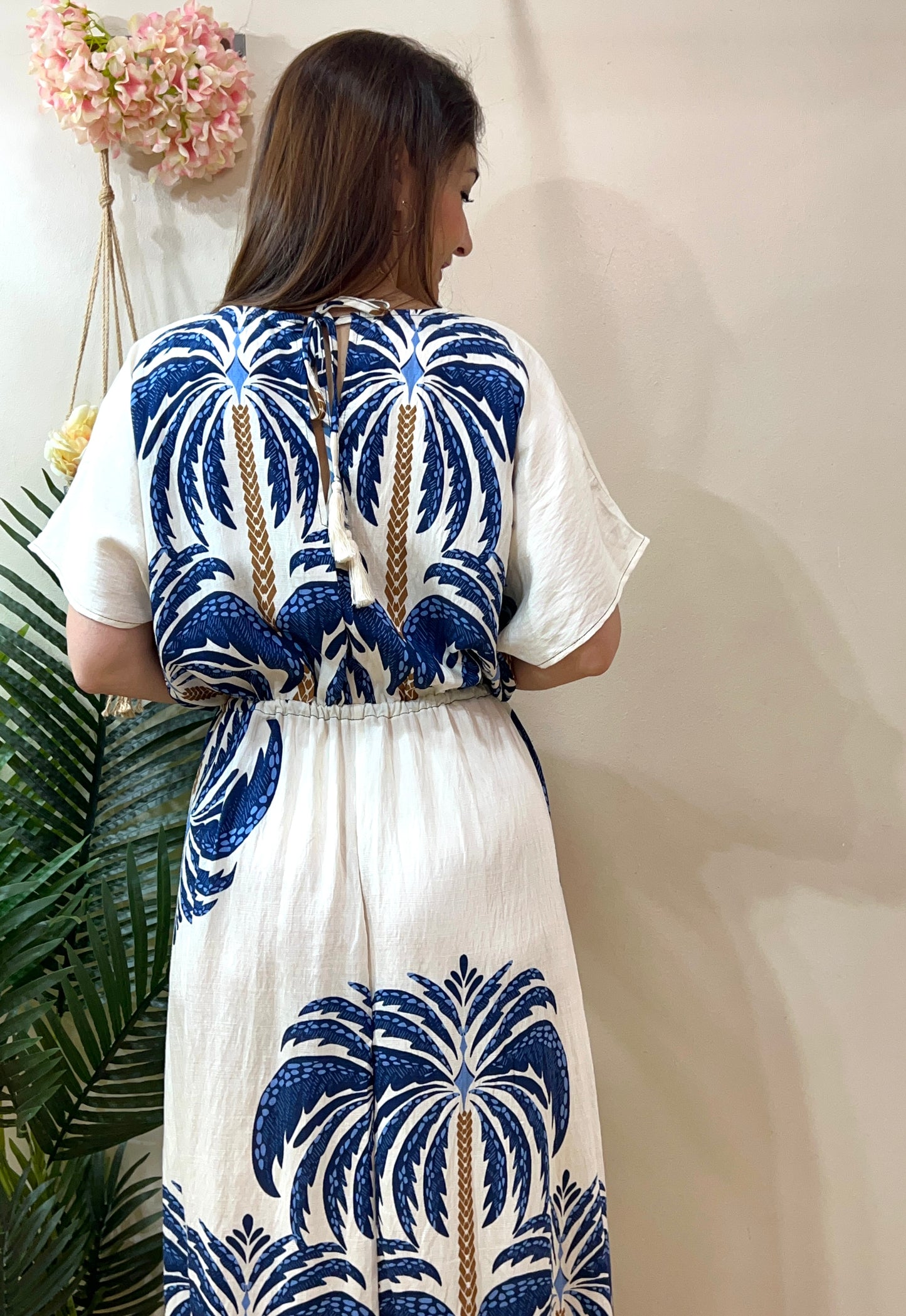 Vestido palmeras