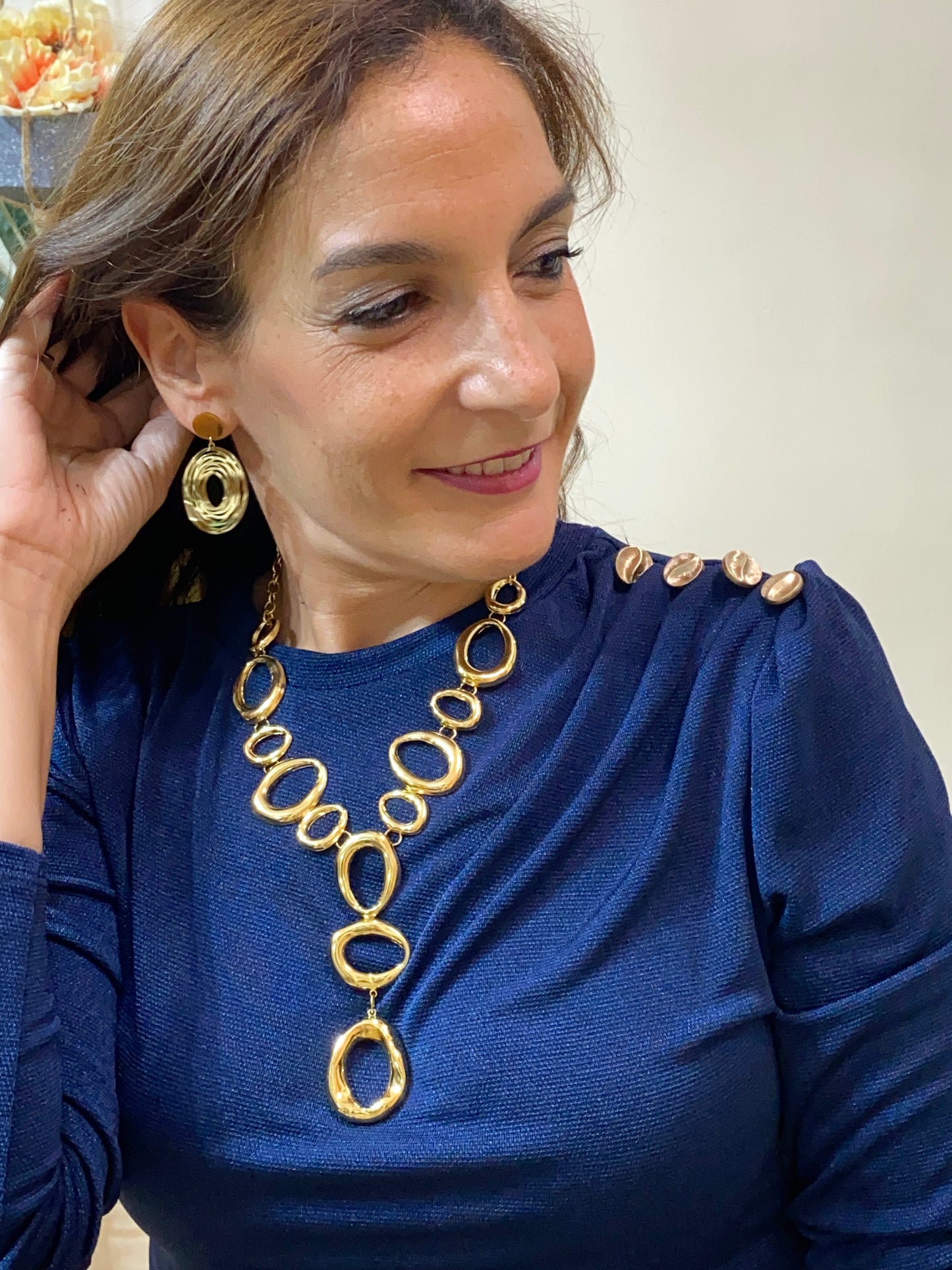 Pendientes acero glamour