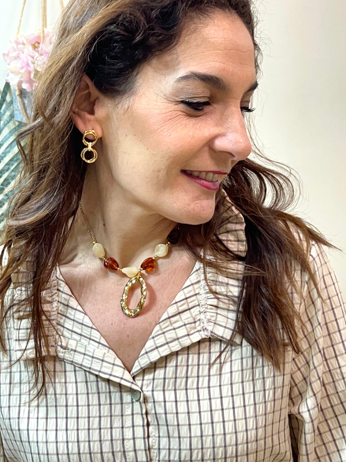 Collar acero primavera