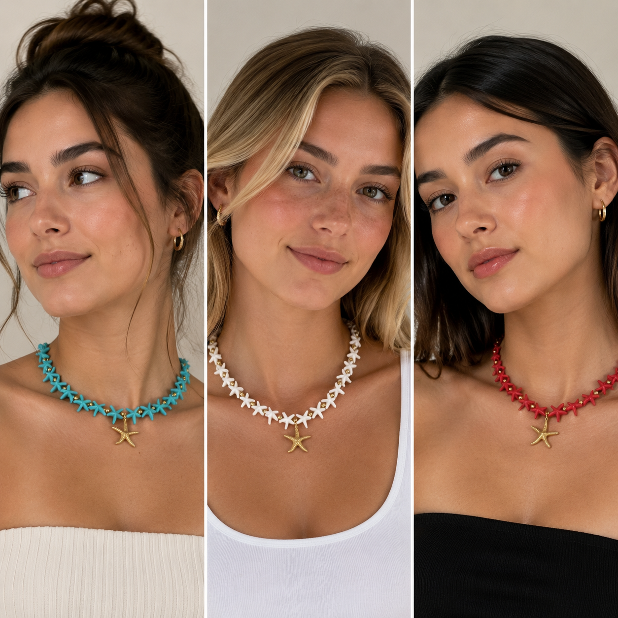 Collar estrellitas