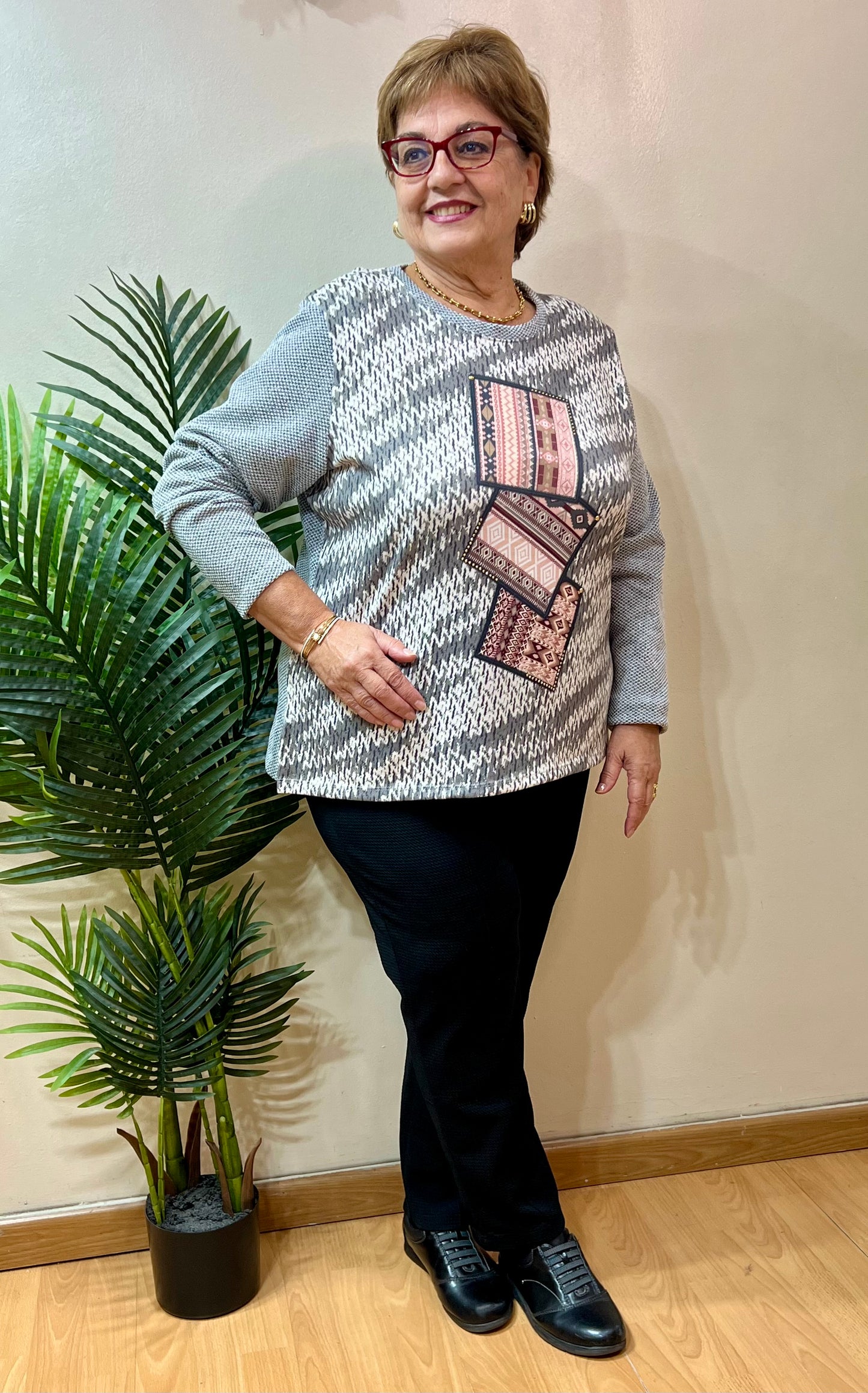 Jersey triple cuadro fantasy