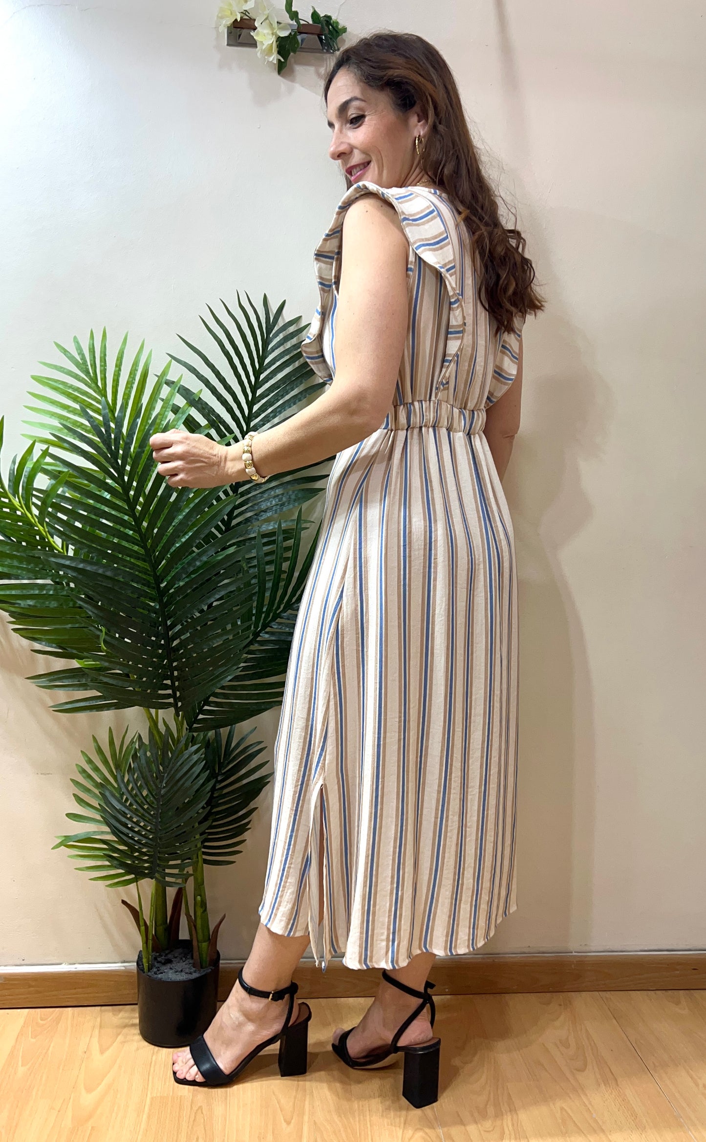 Vestido rayas Divinity