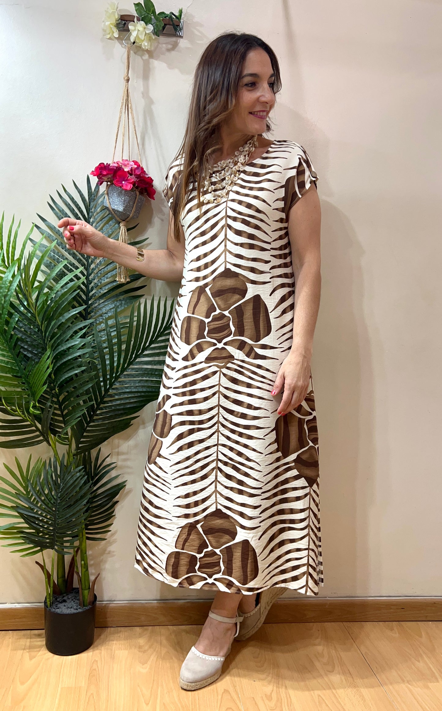 Vestido cebra