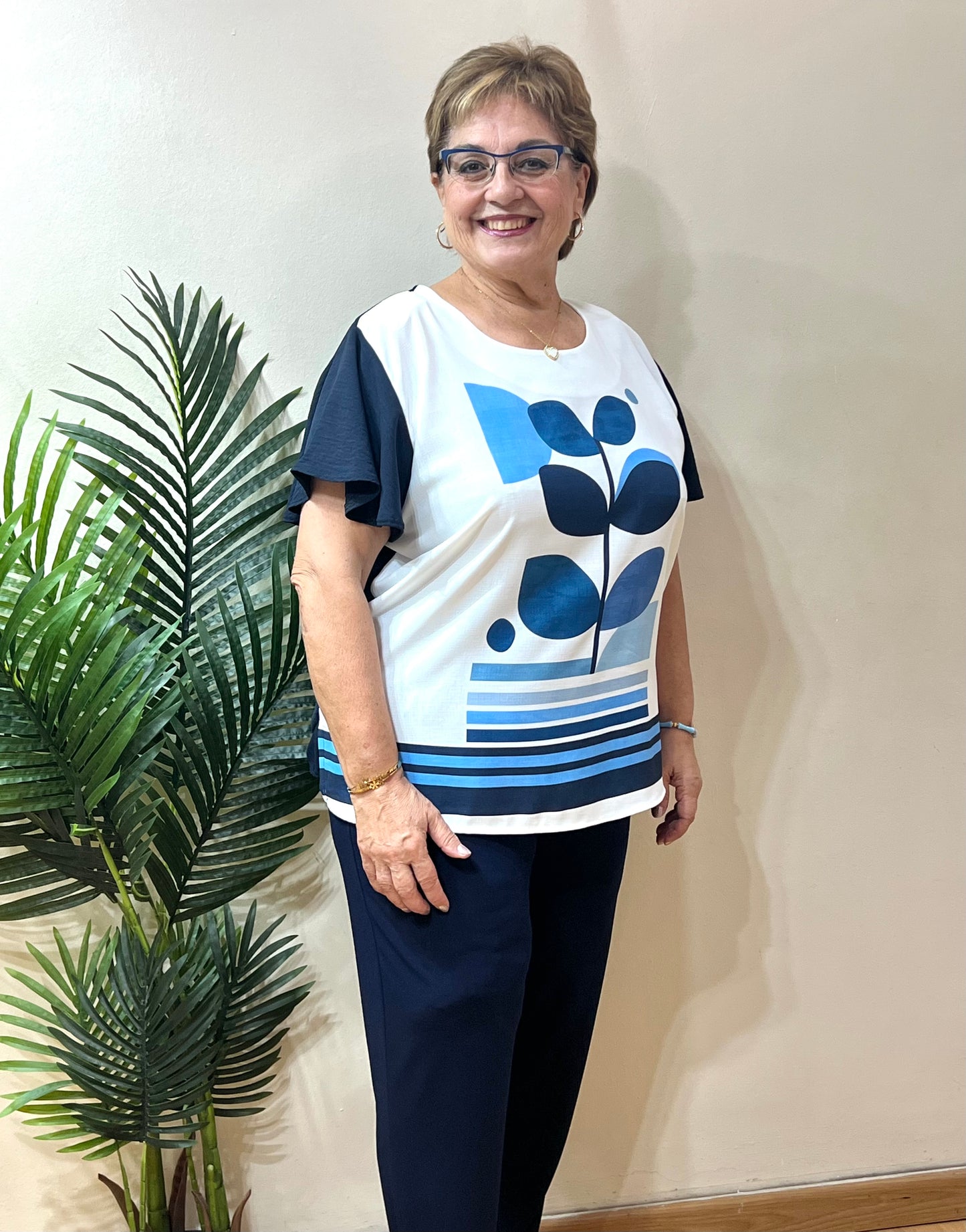 Blusa flor