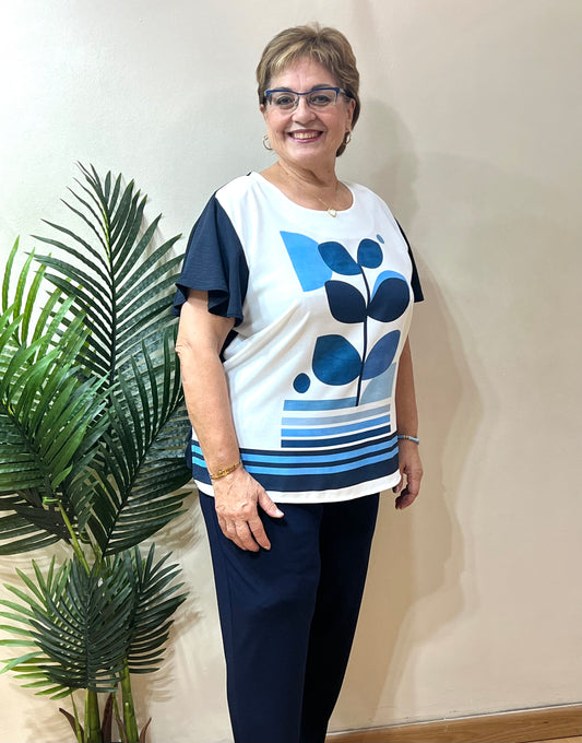 Blusa flor
