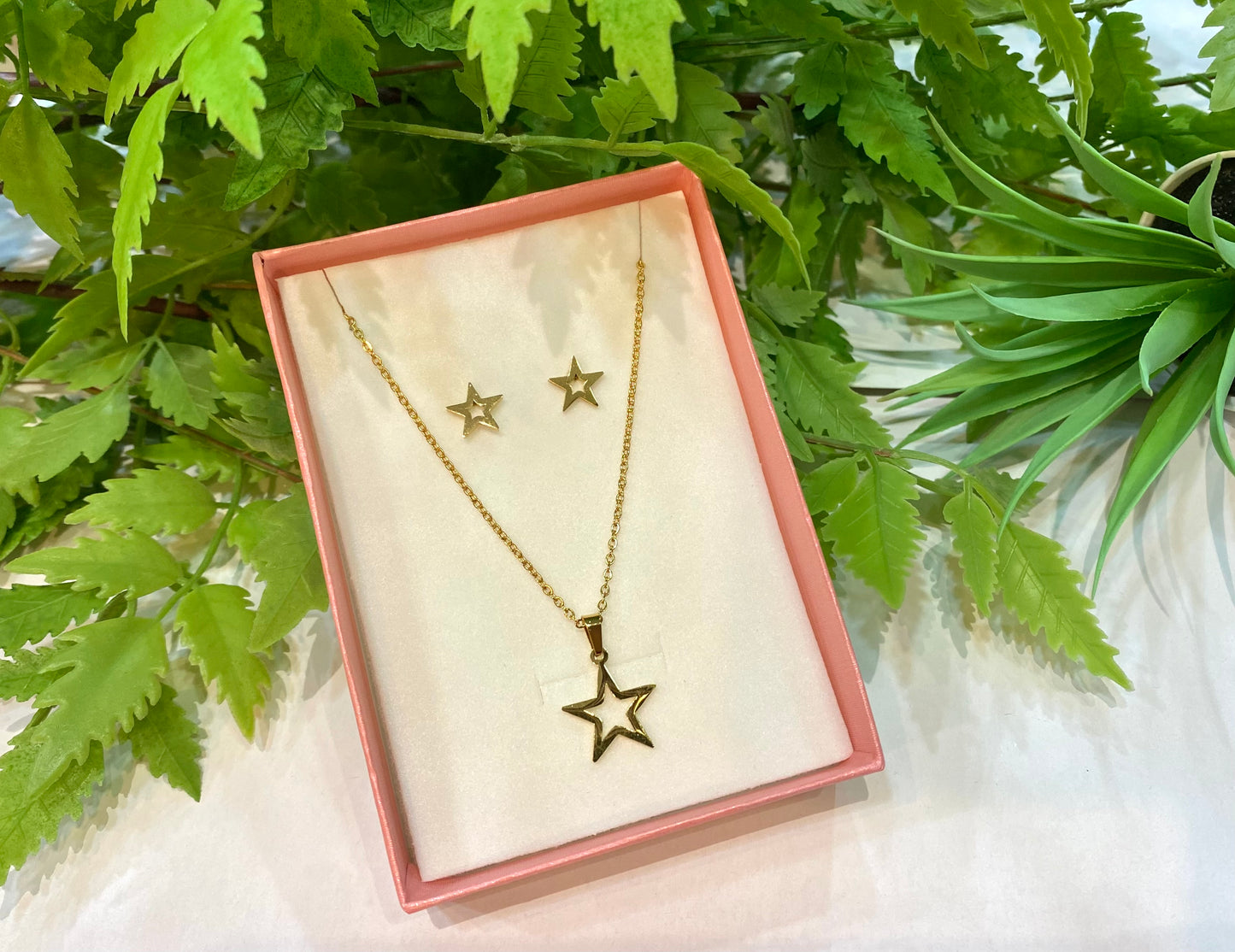 Conjunto acero Estrella