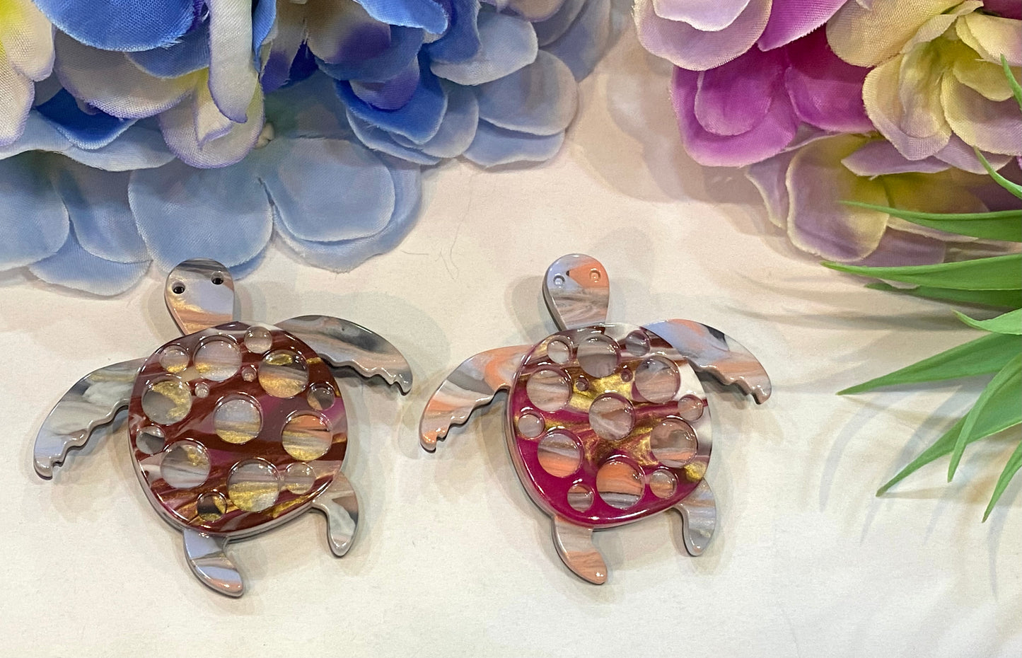 Broche tortuga marina